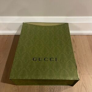 Gucci Olive Green Decorative Logo Box